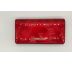 Dámská červená peněženka s lakované kůže